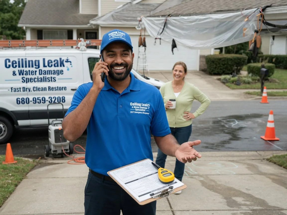 Ceiling Leak Cleanup Nelson, NE FAQs
